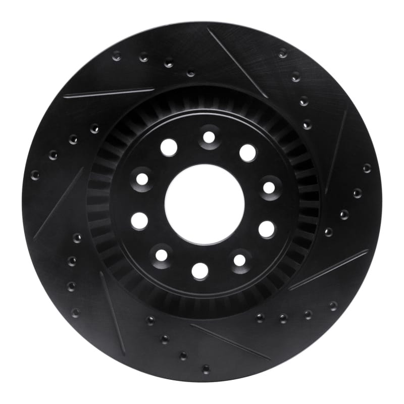 R1 Concepts — R1 05-09 Ford Freestyle Front Right Drilled & Slotted Black Brake Rotor
R1 Brake Rotor Drill