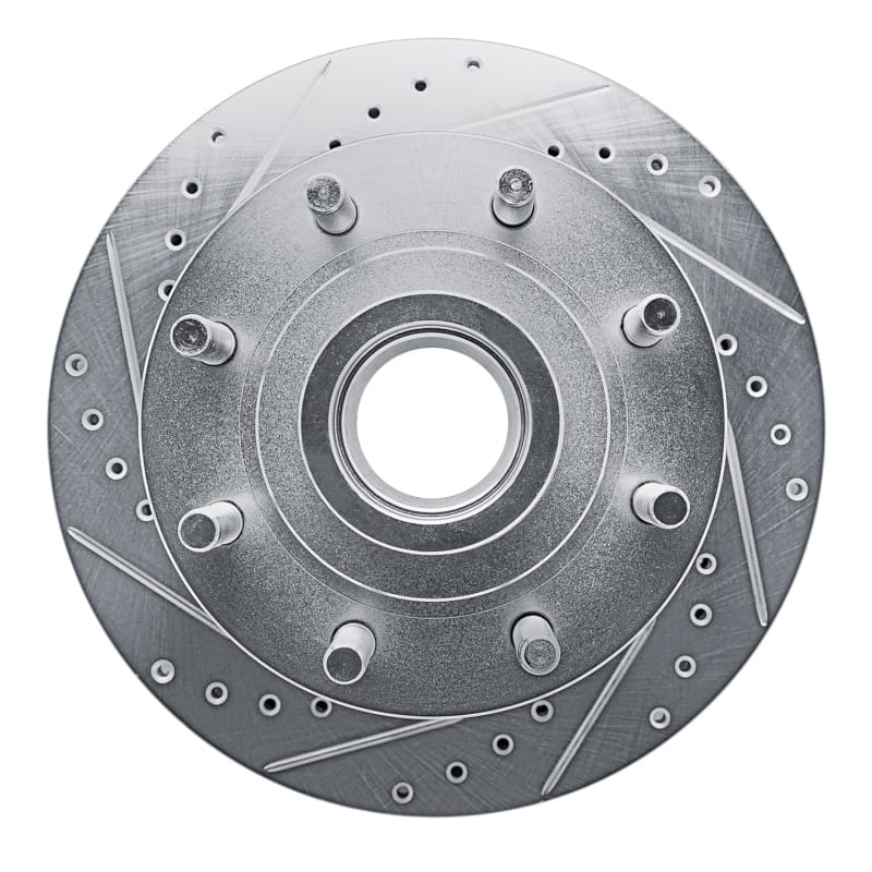 R1 Concepts — R1 94-94 Ford E-350 Econoline Front Left Drilled & Slotted Silver Brake Rotor
R1 Brake Rotor Drill