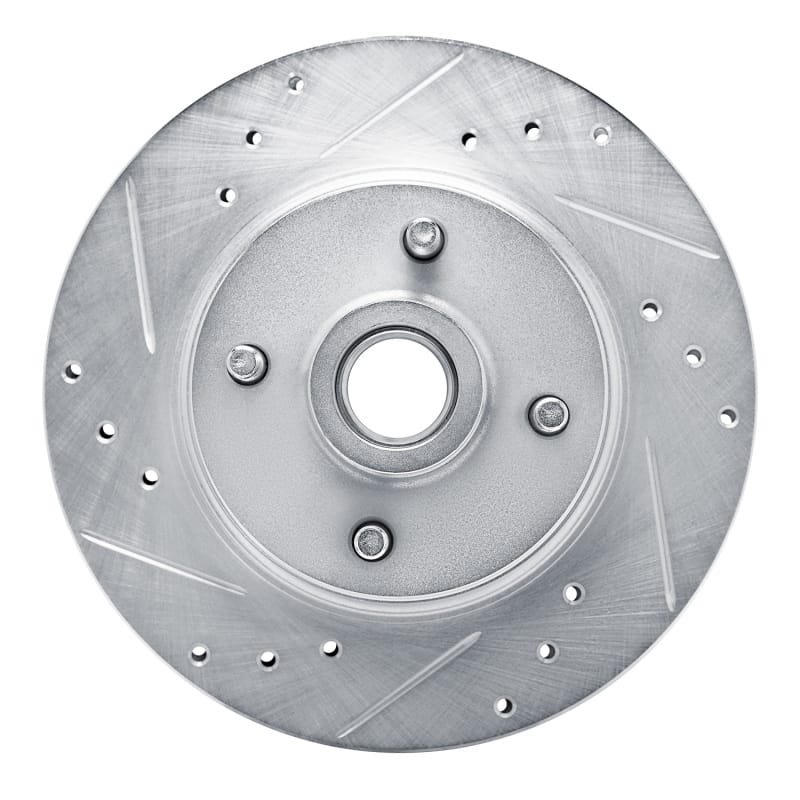 R1 Concepts — R1 76-80 Buick SKYHAWK Front Left Drilled & Slotted Silver Brake Rotor
R1 Brake Rotor Drill