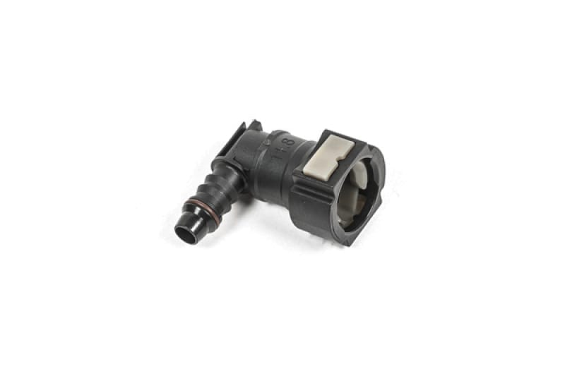 Radium Engineering — Radium Engineering 12mm SAE Female Fitting to 90 Degree 3/8in Barb
FITTING