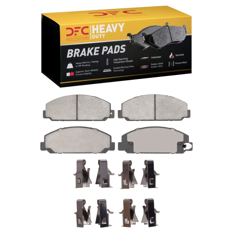DFC — DFC 13-20 Hino 5 Rear/Front Heavy Duty Pads and Hardware Kit
DFC Brake Pad Set