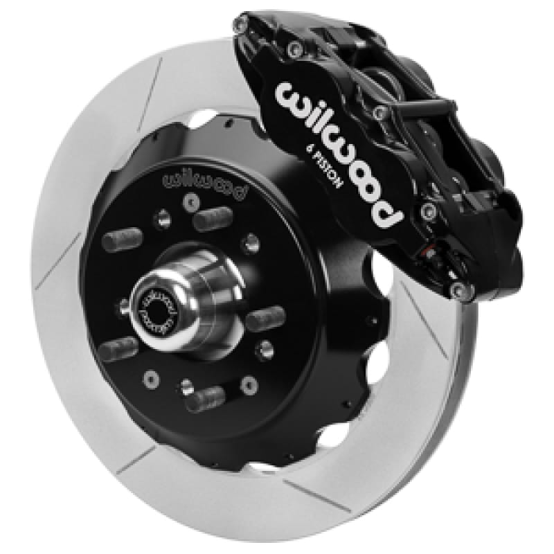 Wilwood — Wilwood Forged 6 Piston Superlite Caliper, GT 48 Vane Spec37 Slotted Rotor - 12.88x1.25