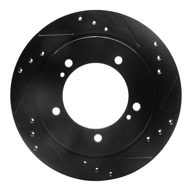 R1 Concepts — R1 99-04 Chevrolet Tracker Front Right Drilled & Slotted Black Brake Rotor
R1 Brake Rotor Drill