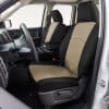 Covercraft — Covercraft 11-18 Dodge Ram Endura PrecisionFit Custom Second Row Seat Covers - Tan/Black