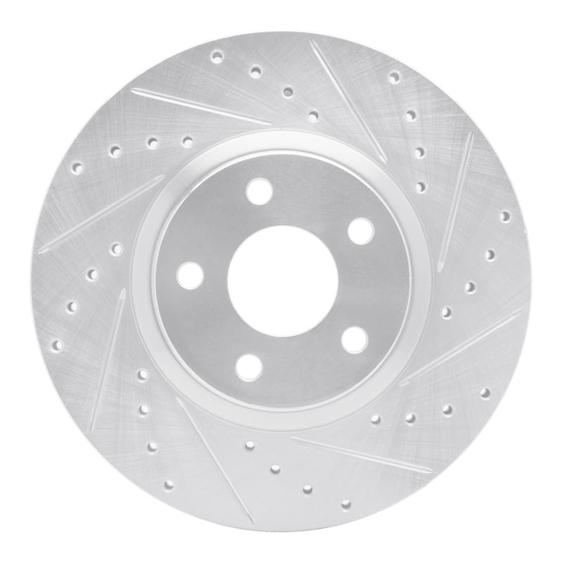 R1 Concepts — R1 04-19 Ford Escape Front Right Drilled & Slotted Silver Brake Rotor
R1 Brake Rotor Drill