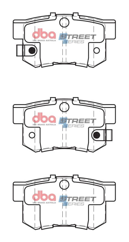 DBA — DBA 01-03 Acura CL Street Series Rear Brake Pads
Brake Pad