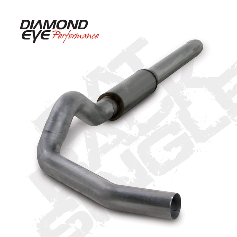 Diamond Eye Performance — Diamond Eye KIT 5in Catback Single SS: 2004.5-2007.5 DODGE CUMMINS 600