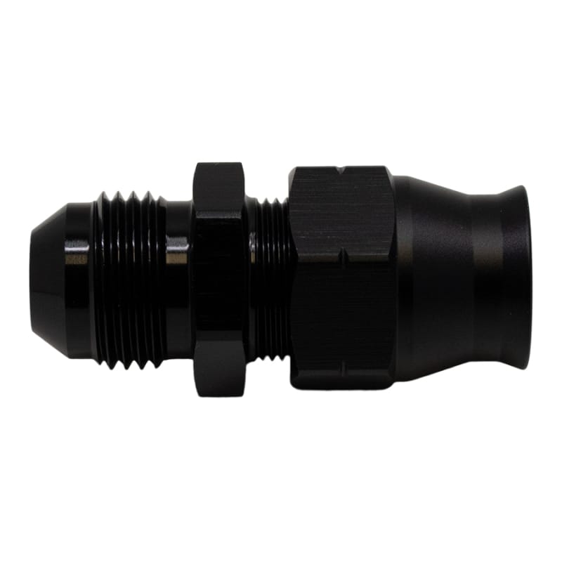 DeatschWerks — DeatschWerks 8AN Male Flare to 1/2in Hardline Compression Adapter - Anodized Matte Black
Lines & Fittings