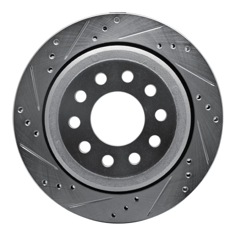 R1 Concepts — R1 03-11 Lincoln Town Car Rear Left Drilled & Slotted Silver Brake Rotor
R1 Brake Rotor Drill