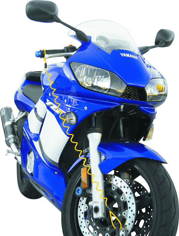 BikeMaster — Yellow, 4 in.