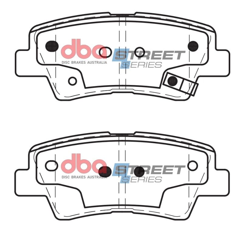 DBA — DBA 13-14 Chrysler 200 (340mm Front Rotor) Street Series Front Brake Pads
Brake Pad