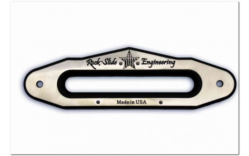Rock Slide Engineering — Rock Slide All Synthetic Winch Lines Aluminum Fairlead
Aluminum Fairlead