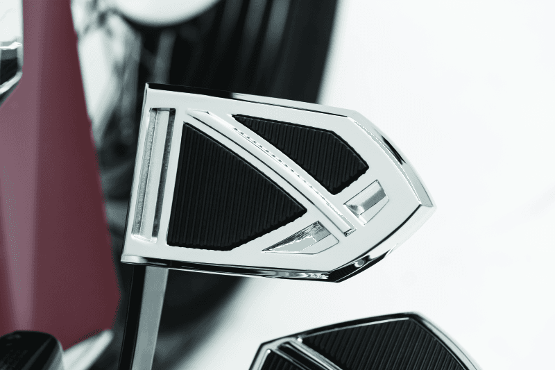 Kuryakyn — Kuryakyn Phantom Brake Pedal Pad For 18-Up FL Softails Chrome