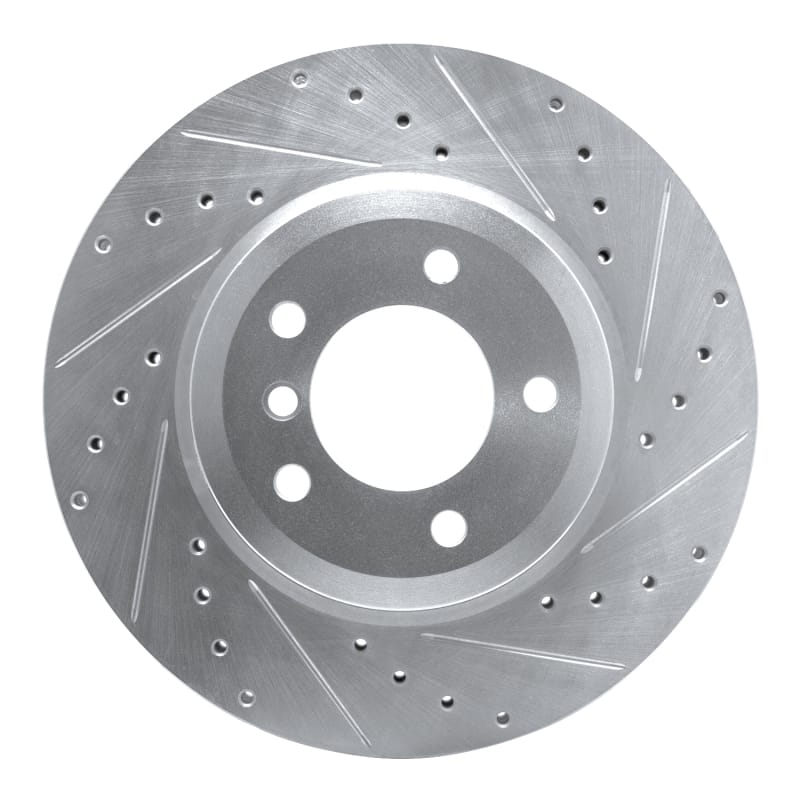 R1 Concepts — R1 01-08 BMW 330CI Front Right Drilled & Slotted Silver Brake Rotor
R1 Brake Rotor Drill