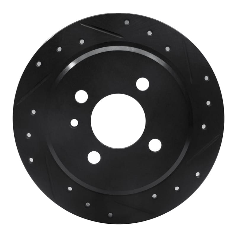 R1 Concepts — R1 84-91 BMW 325I (USA/Canada) Rear Right Drilled & Slotted Black Brake Rotor
R1 Brake Rotor Drill