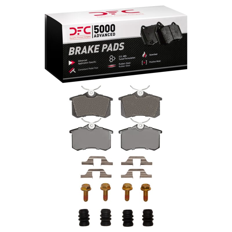 DFC — DFC 99-08 Audi A6 (USA/Canada) Rear 5000 Advanced Ceramic Brake Pads and Hardware Kit
DFC Brake Pad Set
