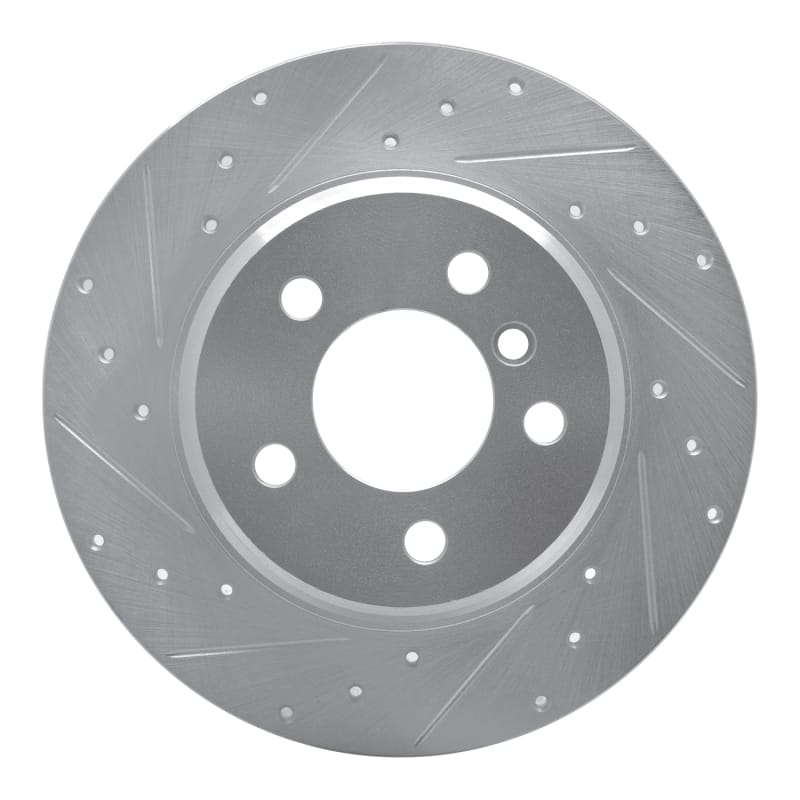 R1 Concepts — R1 00-06 BMW X5 Rear Left Drilled & Slotted Silver Brake Rotor
R1 Brake Rotor Drill