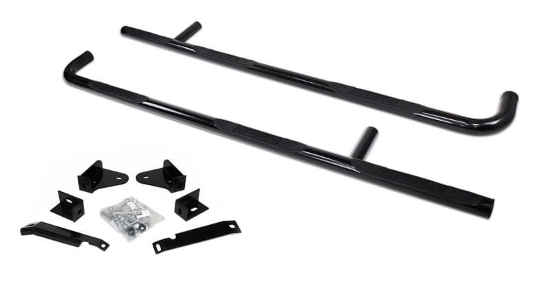 Go Rhino — Go Rhino 14-19 Chevrolet Silverado 1500 LD Classic CC 5.8ft Bed 6000 Series SideSteps - W2W - Black
6000Series One Piece
