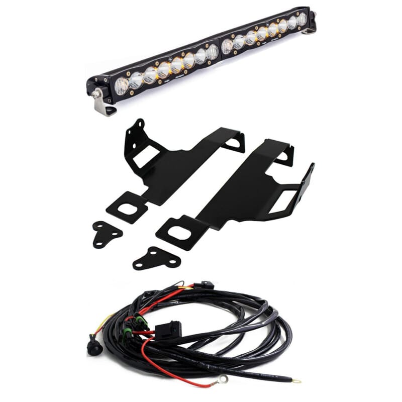 Baja Designs — Baja Designs 11-16 Ford Super Duty S8 20 inch Front Bumper Kit