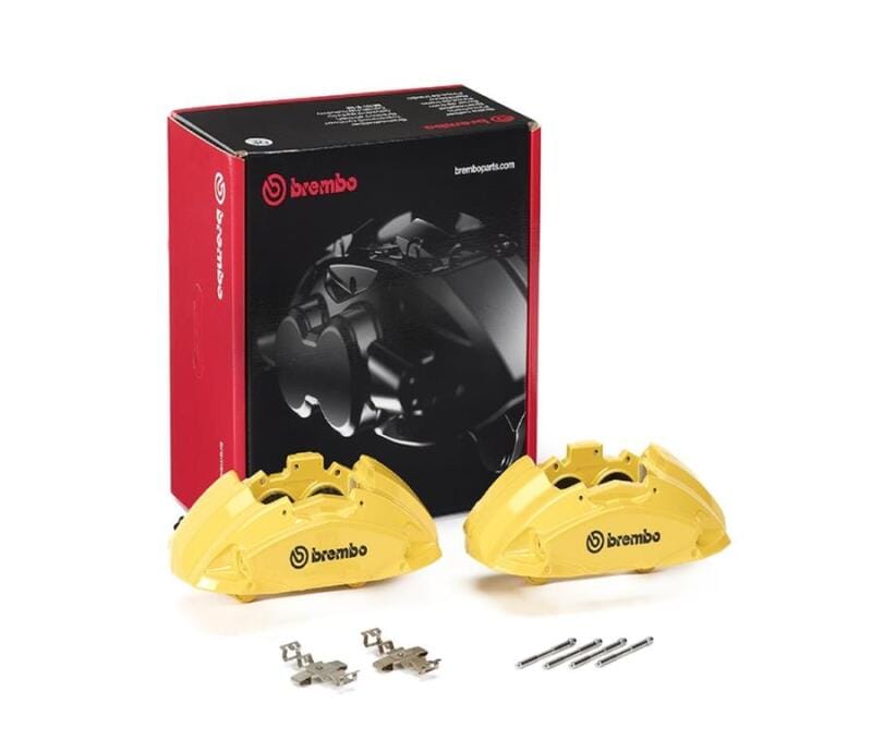 Brembo OE — Brembo OE 2020 Mercedes-Benz E53 AMG/E63 AMG S Hydraulic Front X-Style Brake Calipers - Yellow