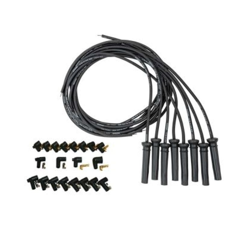 Moroso — Moroso GM Pro Stock/Brodix PB201/CFE Ignition Wire Set - Ultra 40 - Unsleeved - Black