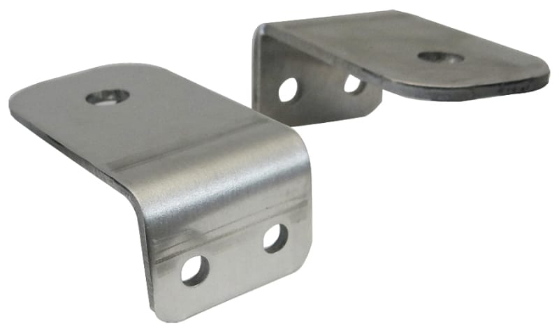 Moroso — Moroso Hood Pin Bracket Pair For 3/8in Diameter Pins