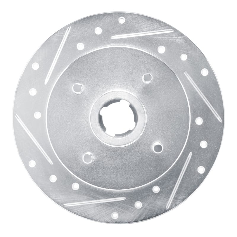 R1 Concepts — R1 88-88 Nissan Maxima Rear Left Drilled & Slotted Silver Brake Rotor
R1 Brake Rotor Drill