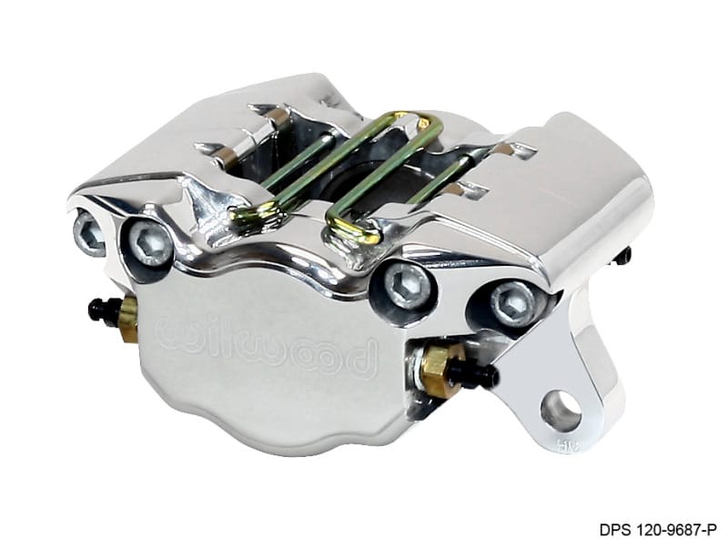 Wilwood — Wilwood Caliper-Polished Dynapro Single 3.25in Mount 1.75in Pistons .38in Disc
BRAKE CALIPER
