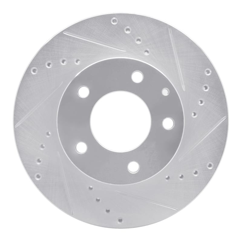 R1 Concepts — R1 92-95 Mazda MPV Front Right Drilled & Slotted Silver Brake Rotor
R1 Brake Rotor Drill