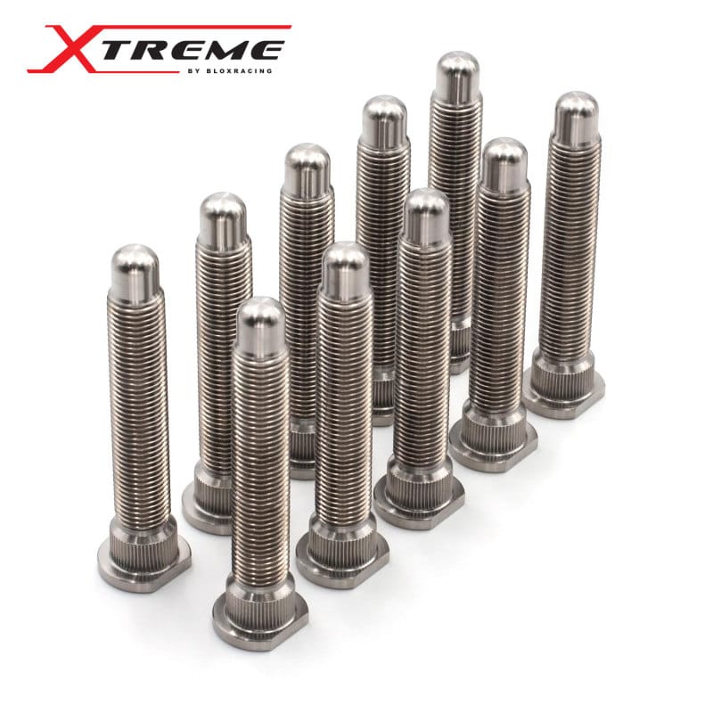 BLOX Racing — BLOX Racing Subaru Xtreme Titanium Wheel Studs 12 x 1.25mm - Set of 10