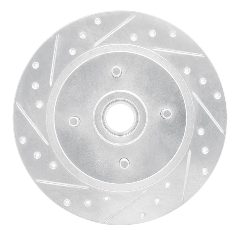 R1 Concepts — R1 84-87 Nissan Maxima Rear Left Drilled & Slotted Silver Brake Rotor
R1 Brake Rotor Drill