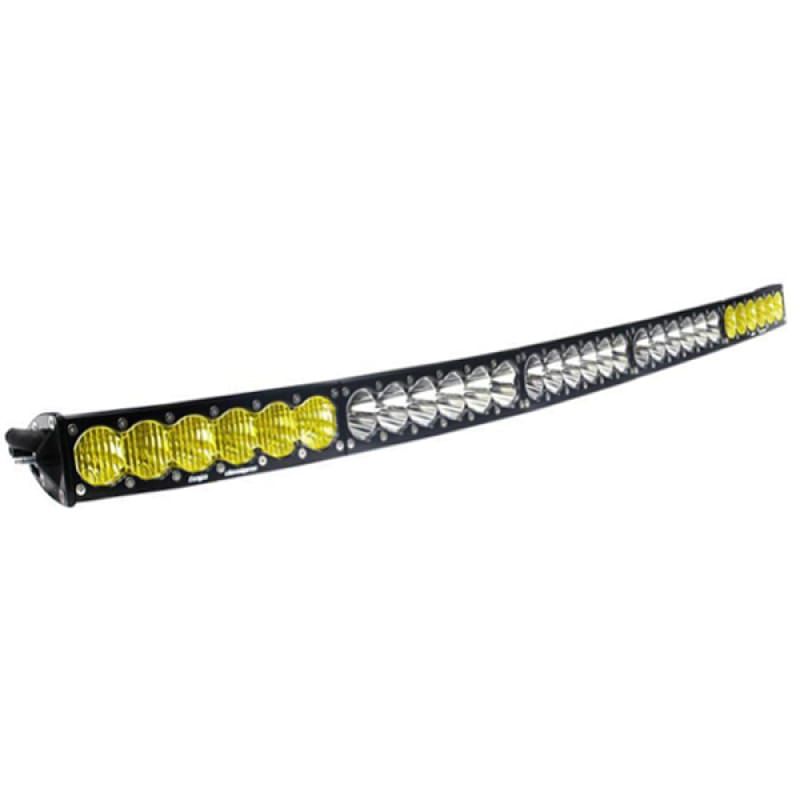 Baja Designs — Baja Designs OnX6 Arc Series Dual Control Pattern 50in LED Light Bar - Amber/White