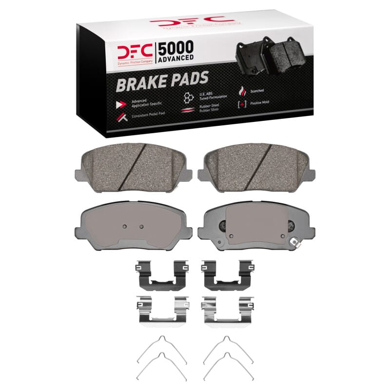 DFC — DFC 16-17 Hyundai Veloster Front 5000 Advanced Ceramic Brake Pads and Hardware Kit
DFC Brake Pad Set