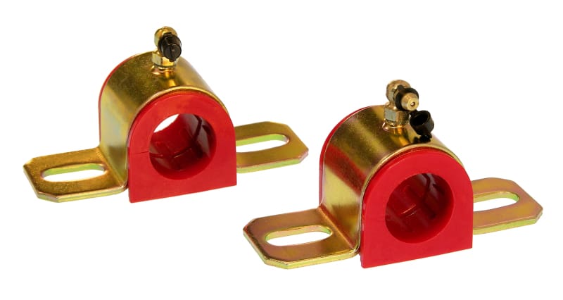 Prothane — Prothane Universal 90 Deg Greasable Sway Bar Bushings - 28MM - Type B Bracket - Red
SWAY BAR BUSHINGS