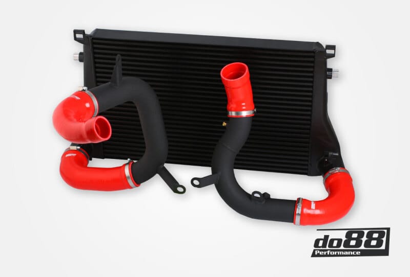 do88 — do88 VAG 1.8T/2.0T (MQB) BigPack Intercooler Kit w/Red Hoses