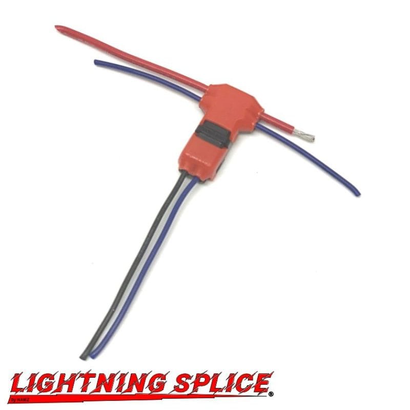 NAMZ — NAMZ Lightning Splice Kit T-Connection 18-22g 2-Wire to 2-Wire (5 Pack)