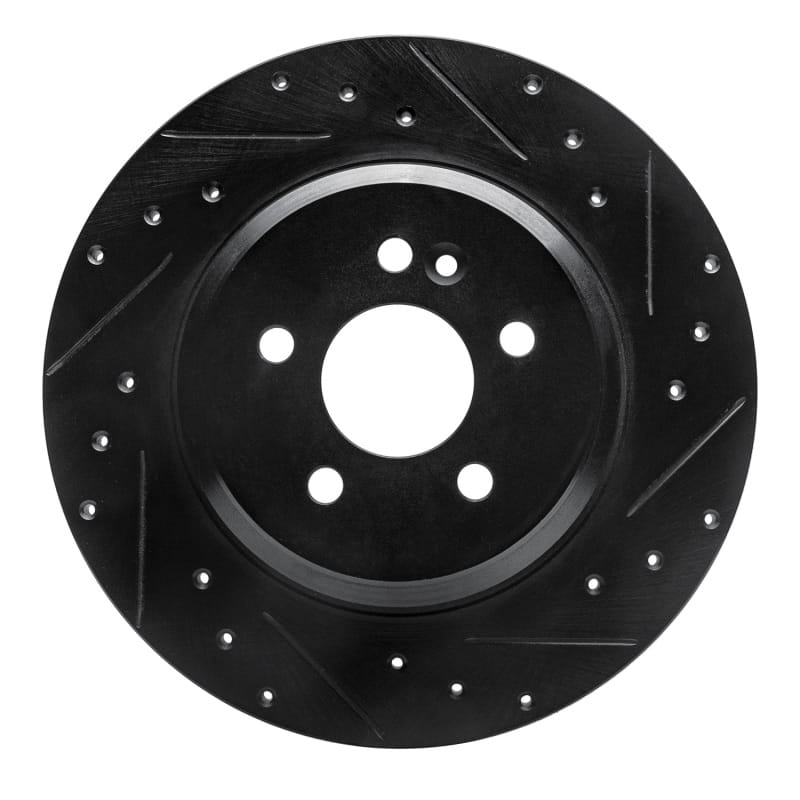 R1 Concepts — R1 00-05 Mercedes-Benz ML500 (USA/Canada) Rear Right Drilled & Slotted Black Brake Rotor
R1 Brake Rotor Drill