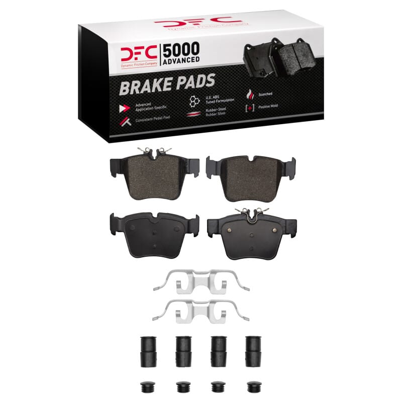 DFC — DFC 16-23 Mercedes-Benz GLC250 (South America) Rear 5000 Adv Low Metallic Brake Pads & Hardware Kit
DFC Brake Pad Set