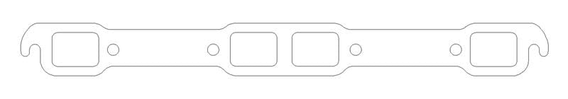 Cometic Gasket — Chrysler B/RB Exhaust Manifold Gasket Set