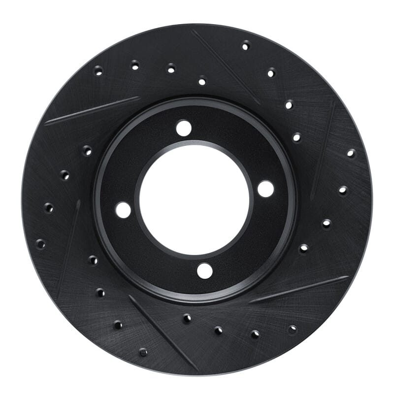 R1 Concepts — R1 81-82 Toyota Cressida Front Right Drilled & Slotted Black Brake Rotor
R1 Brake Rotor Drill