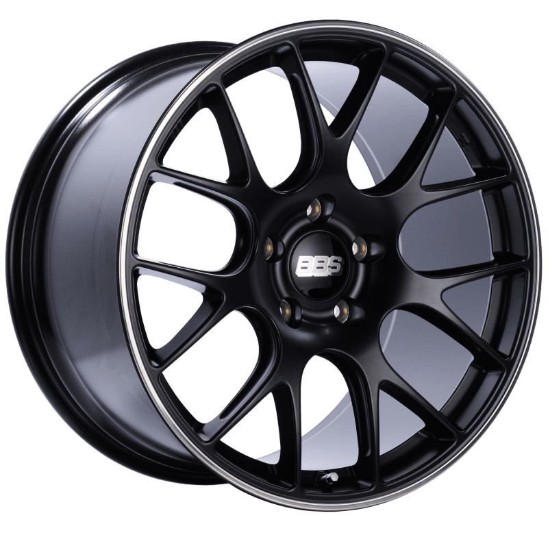 BBS — BBS CH-R 20x11.5 5x130 ET65 CB71.6 Satin Black Polished Rim Protector Wheel