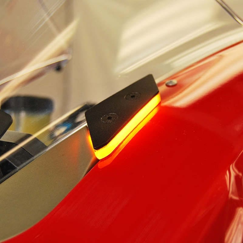 New Rage Cycles — New Rage Cycles 20-24 Ducati Panigale V2 Mirror Block Off Turn Signals
