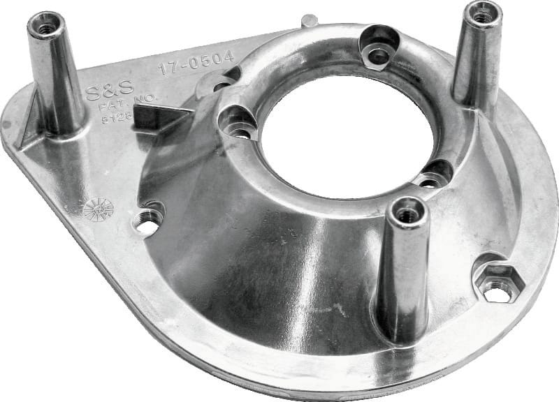 S&S Cycle — Super E and G Back Plate