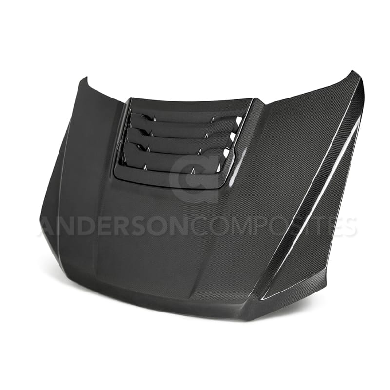 Anderson Composites — Anderson Composites 2017-2018 Ford Raptor Type-OE Style Carbon Fiber Hood