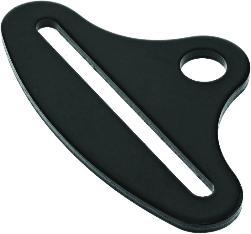DragonFire Racing — Bolt-In Harness Mounting Tabs, 3 in., Black