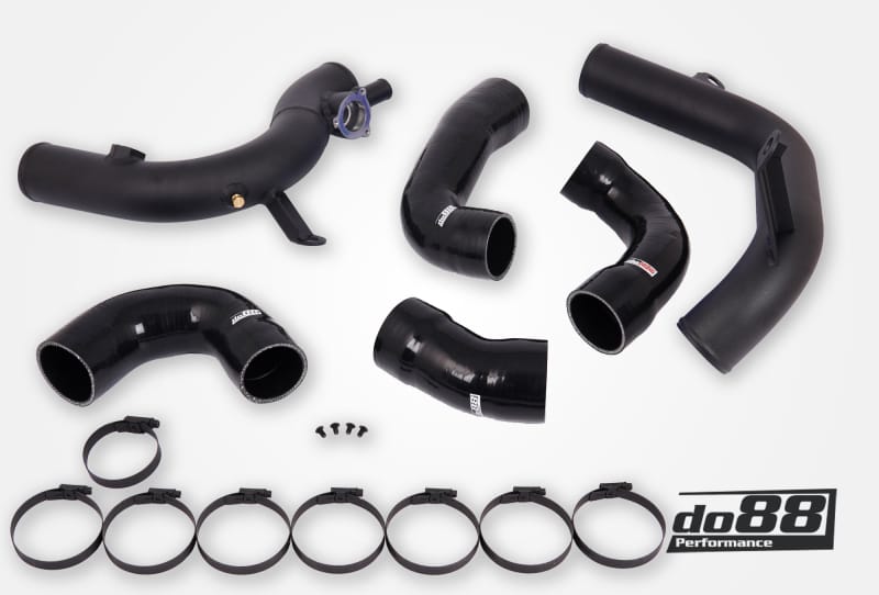 do88 — do88 VAG 2.0 TSI EA888 Gen4 (300hp+) OEM Intercooler Pressure Pipes Black Hoses