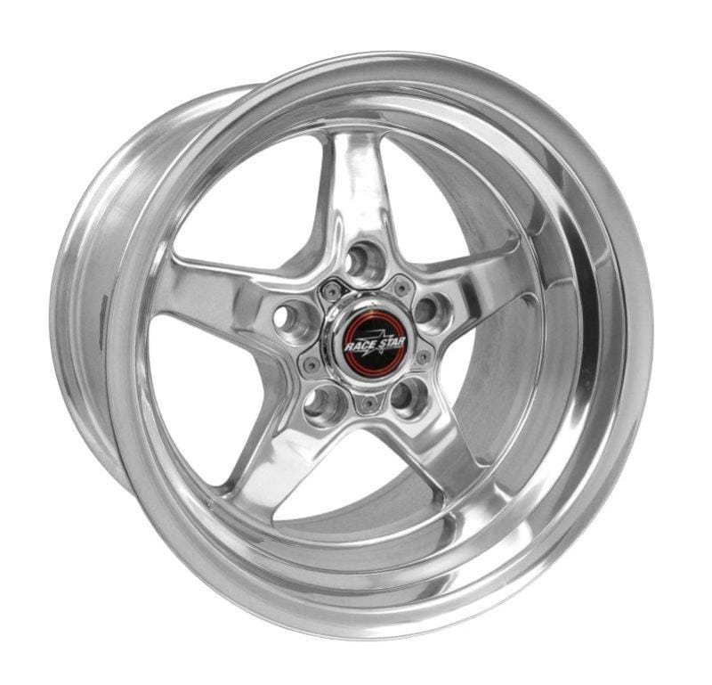 Race Star — Race Star 92 Drag Star 15x10.00 5x4.50bc 6.25bs Direct Drill Polished Wheel