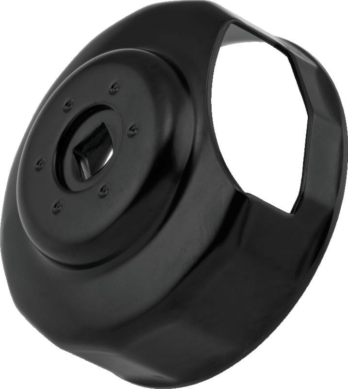 TwinPower — Oil Filter Wrench with Cutout, 76 mm., Black