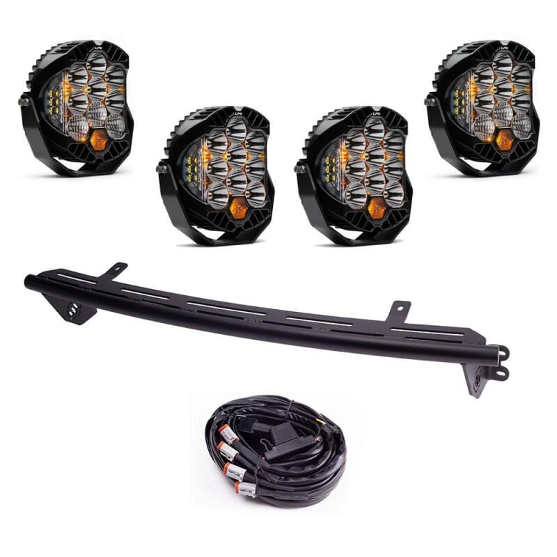 Baja Designs — Baja Designs 23+ Ford Super Duty LP9 Bull Bar Light Kit w/Upfitter