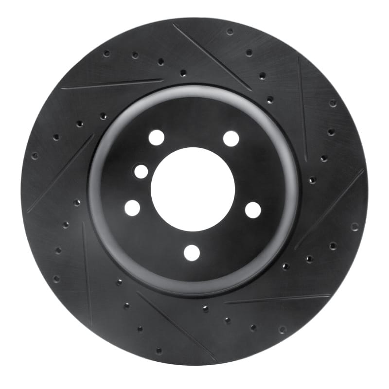R1 Concepts — R1 11-16 BMW Z4 Front Right Drilled & Slotted Black Brake Rotor
R1 Brake Rotor Drill